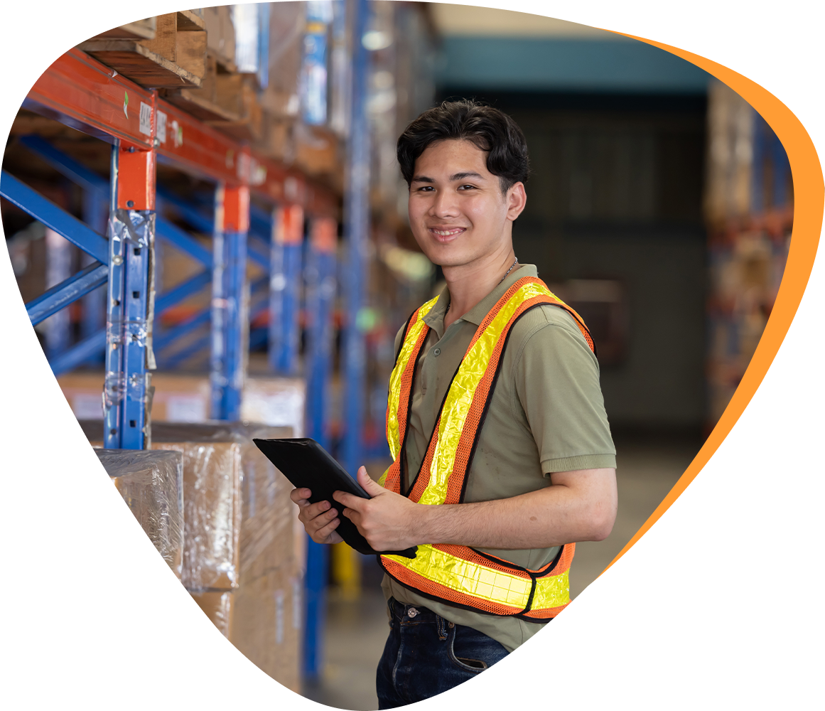 air freight expert at work